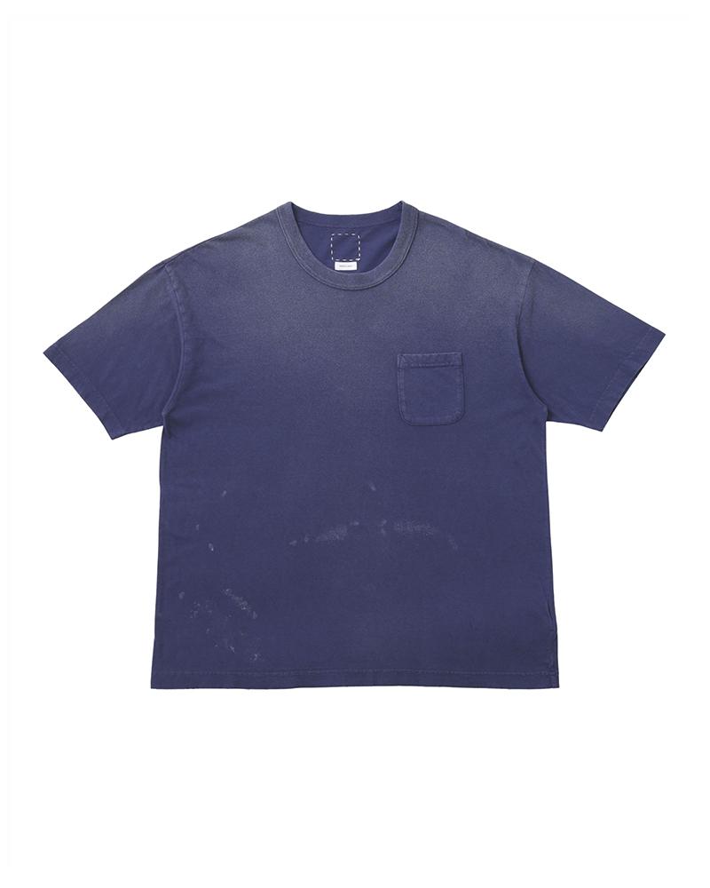 visvim JUMBO TEE S/S サイズ4 NAVY JUMBO TEE S/S CRASH | Visvim Official North American Web Store